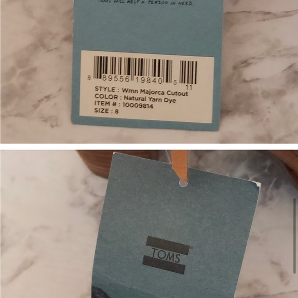 Tom’s majorca heels NWT - Picture 5 of 5